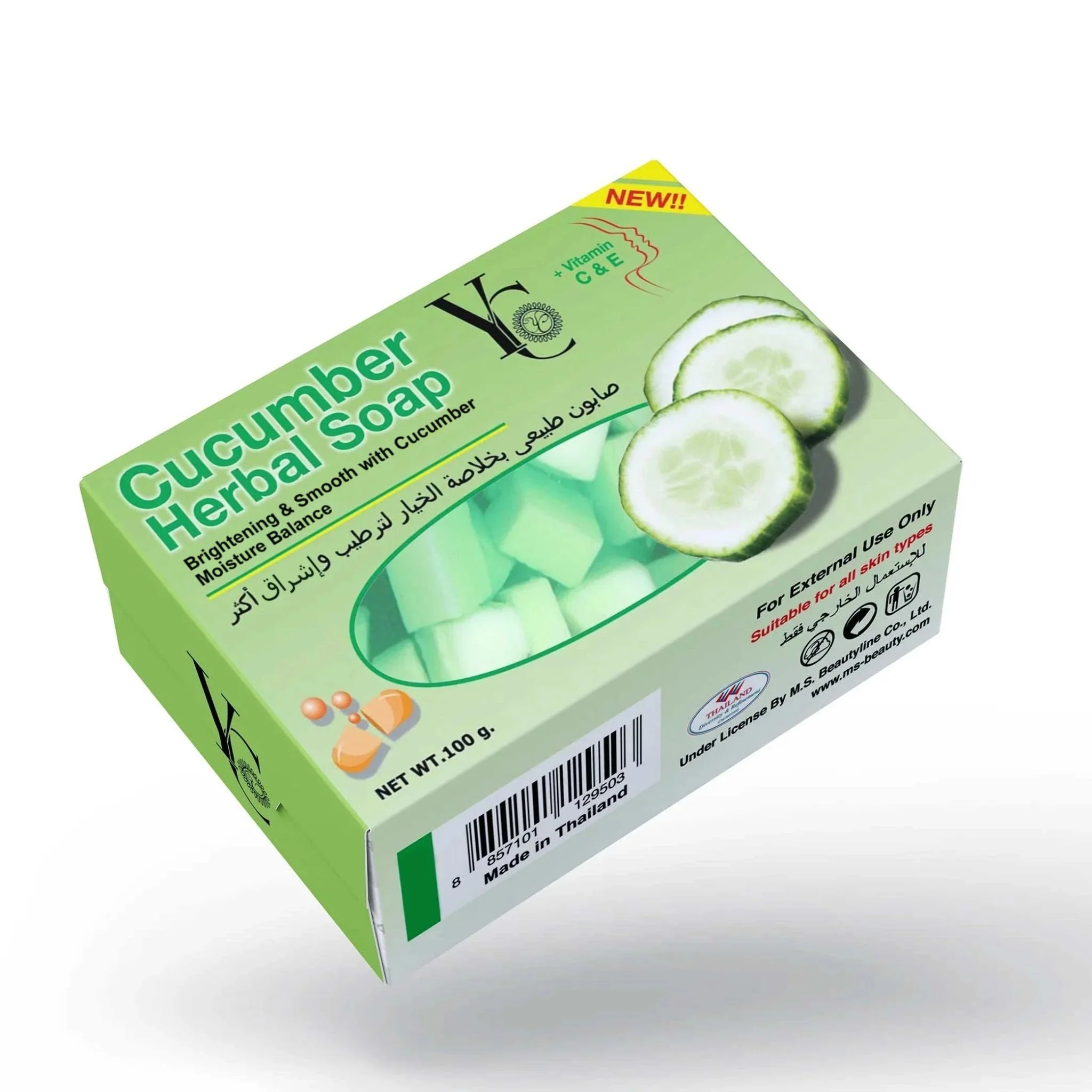 yc-cucumber-herbal-soap-100g